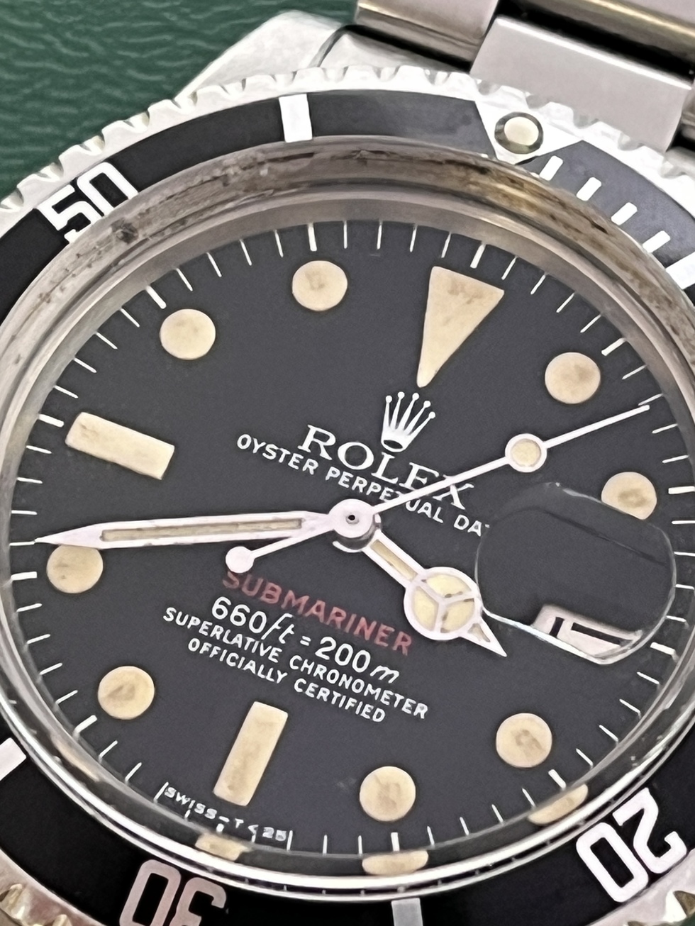 Circa1976 Ref.1680 MK-Ⅵ SingleRed Dial Fat Font Nice Bezel