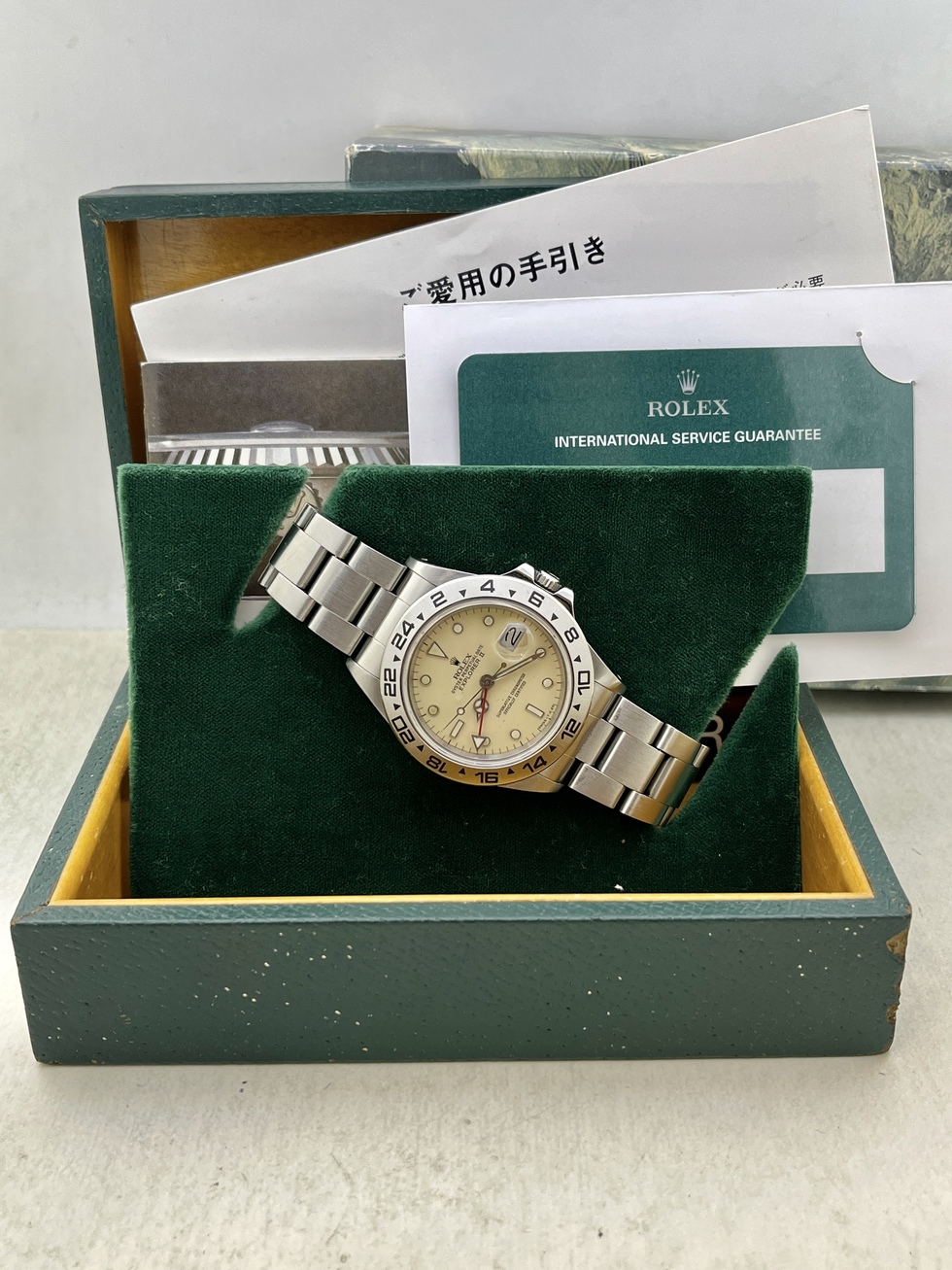 circa1984 Ref.16550 RAIL Ivory (Panna) センタースプリットダイアル
