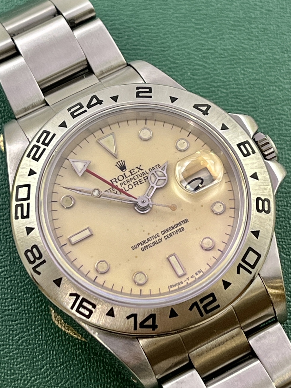 circa1984 Ref.16550 RAIL Ivory (Panna) センタースプリットダイアル
