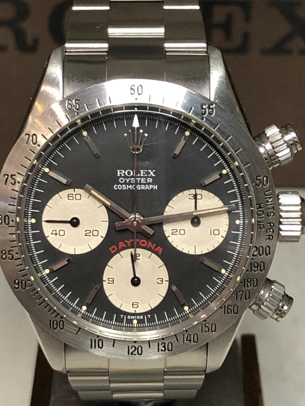 rolex daytona 6265 big red