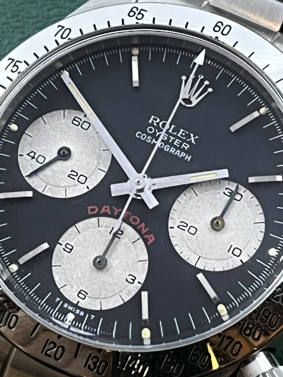 circa1980 Ref.6265 Big Red Black Dial MK-2 No Line Pusher 日本